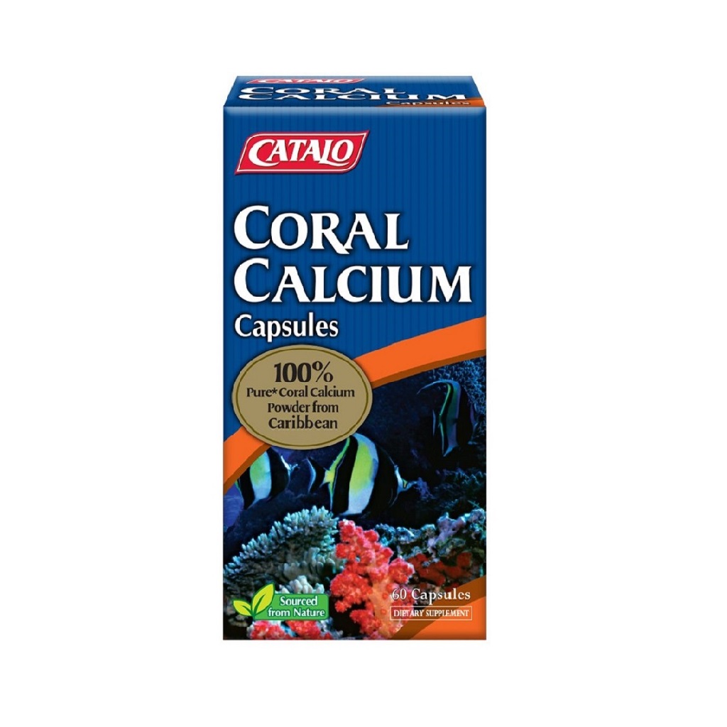 100% Pure Coral Calcium 60 Capsules
